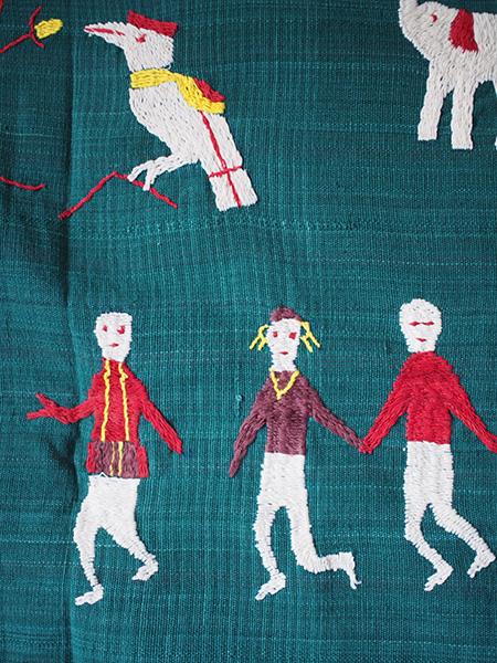 モン族刺繍布